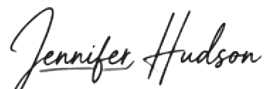Jennifer Hudson signature