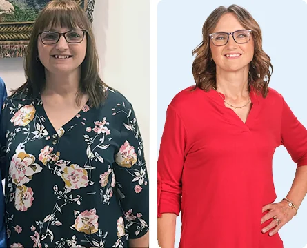 April before and after weight loss