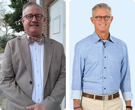 Chris before and after weight loss
