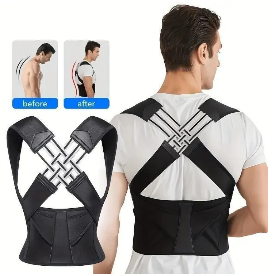 Adjustable Back Posture Corrector Brace – Discreet Support Corecare