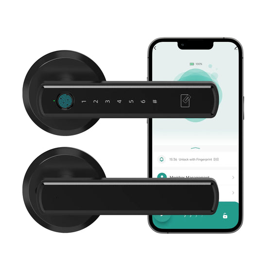 Smart Fingerprint Door Lock With Keypad And App Control Liv Ora