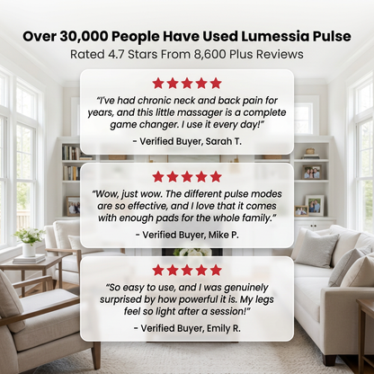 Lumessia Pulse – What 60 Years Of Clinical Rehab Science Can Now Do For You At Home In 15 Minutes Lumessia