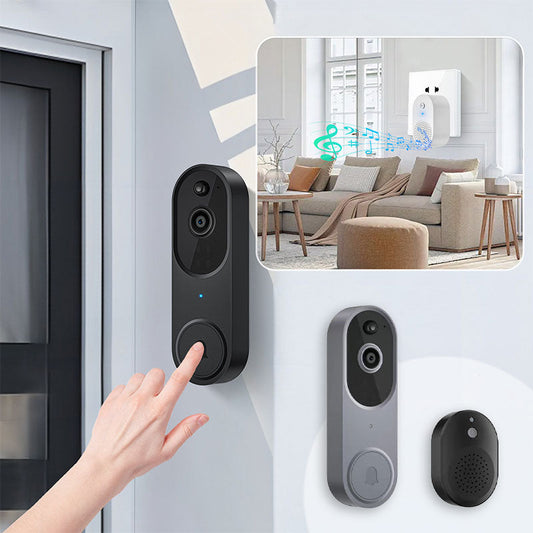 💐50% DE RÉDUCTION ! Sonnette Vidéo Sans Fil – Installation Facile, Zéro Travaux 🛠️📦【Offre Limitée】 1
